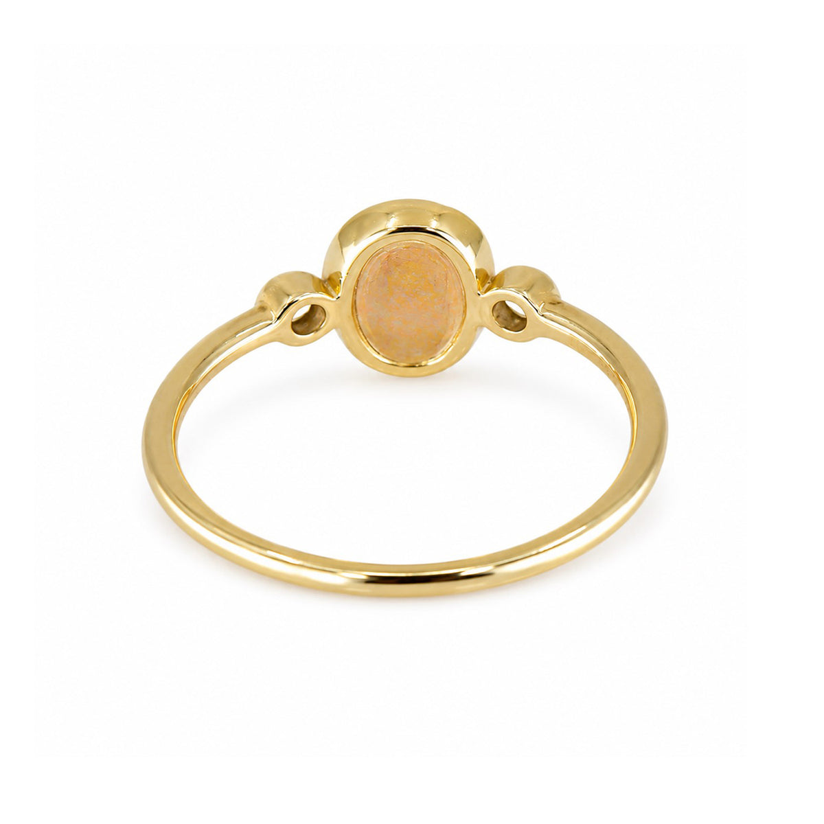 9ct Yellow Gold Diamond & Peridot Ring