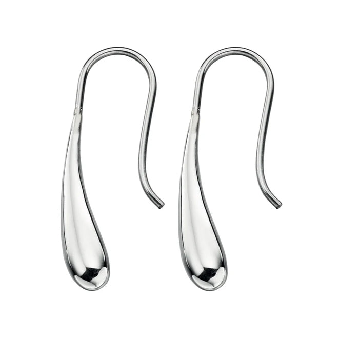 Silver Long Drop Earrings
