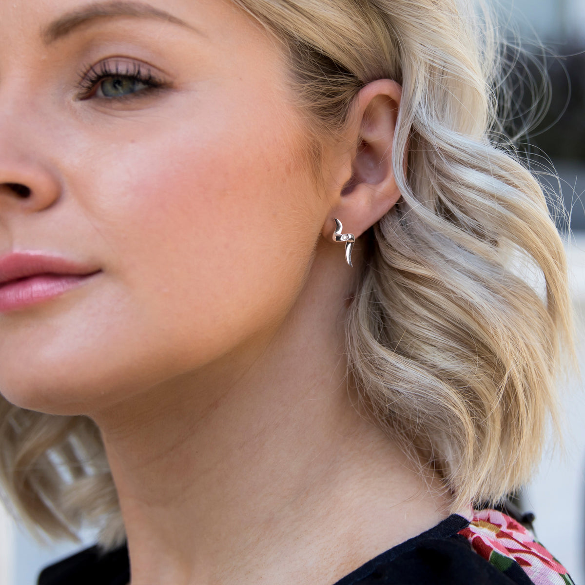 Hot Diamonds Sterling Silver Sensual Stud Earrings