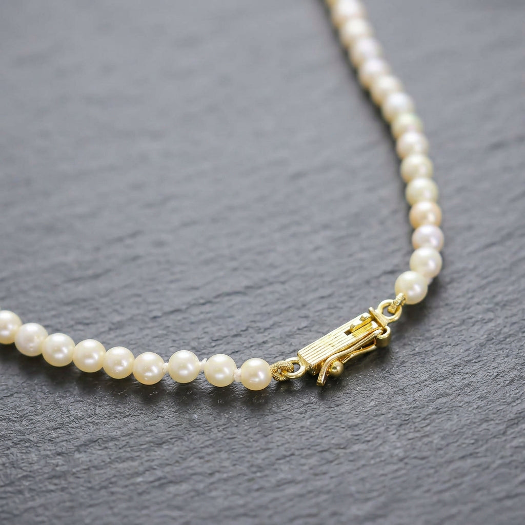 Pre-Owned 18ct Yellow Gold Sapphire & Pearl Necklace