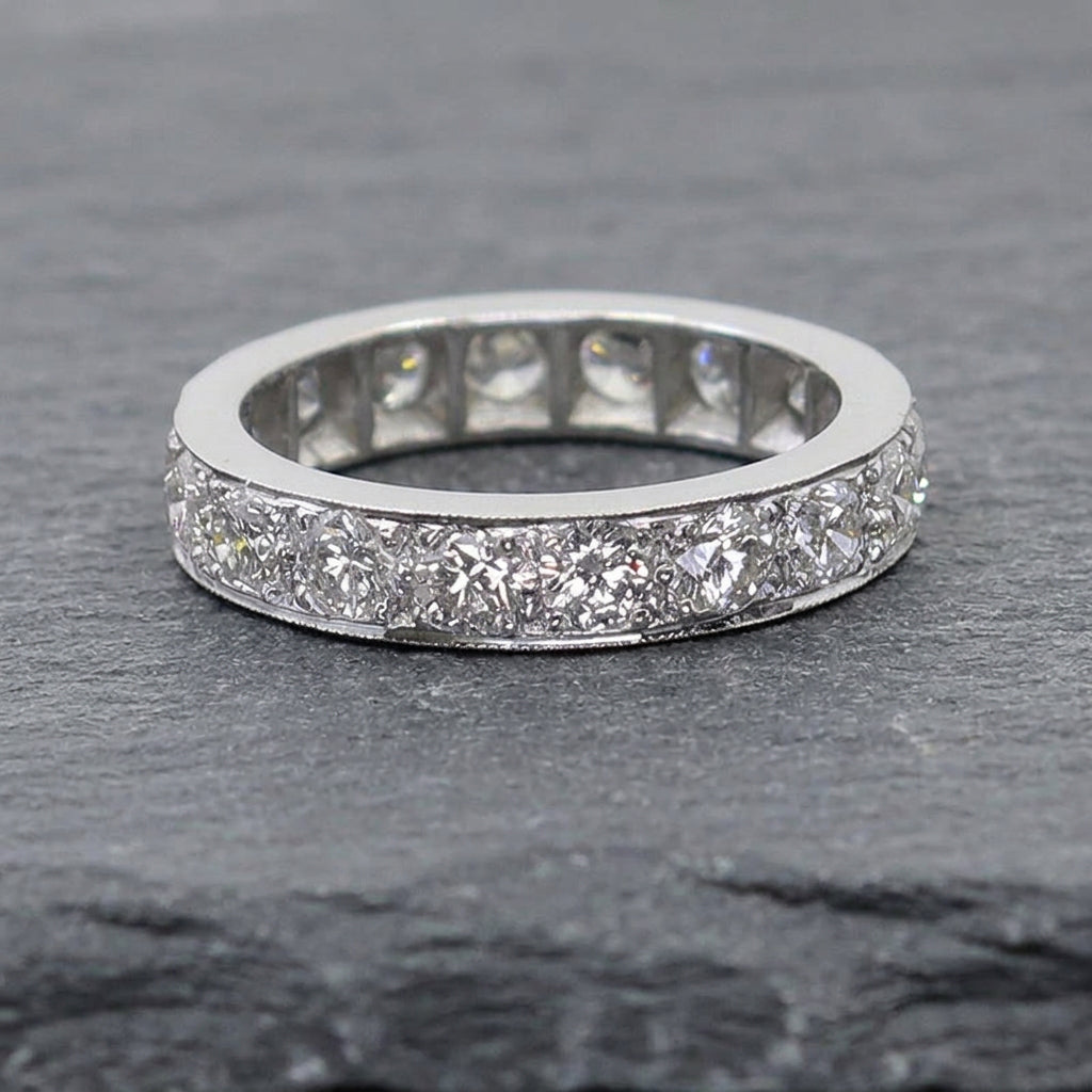 Pre-Owned 18ct White Gold Full Eternity Ring