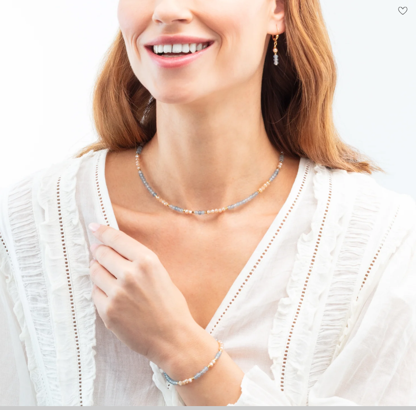 Coeur De Lion Jade Sky Gold Brac