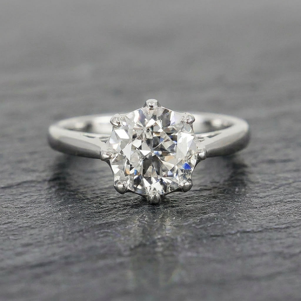 Pre-Owned Platinum 2.51ct Diamond Solitaire Ring